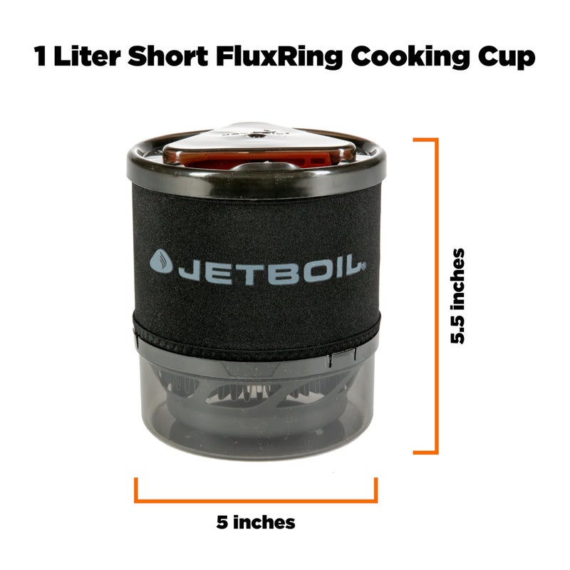 Jetboil MiniMo Camping and Backpacking Stove Cooking System with Adjustable Heat Control (Carbon) - Image 3